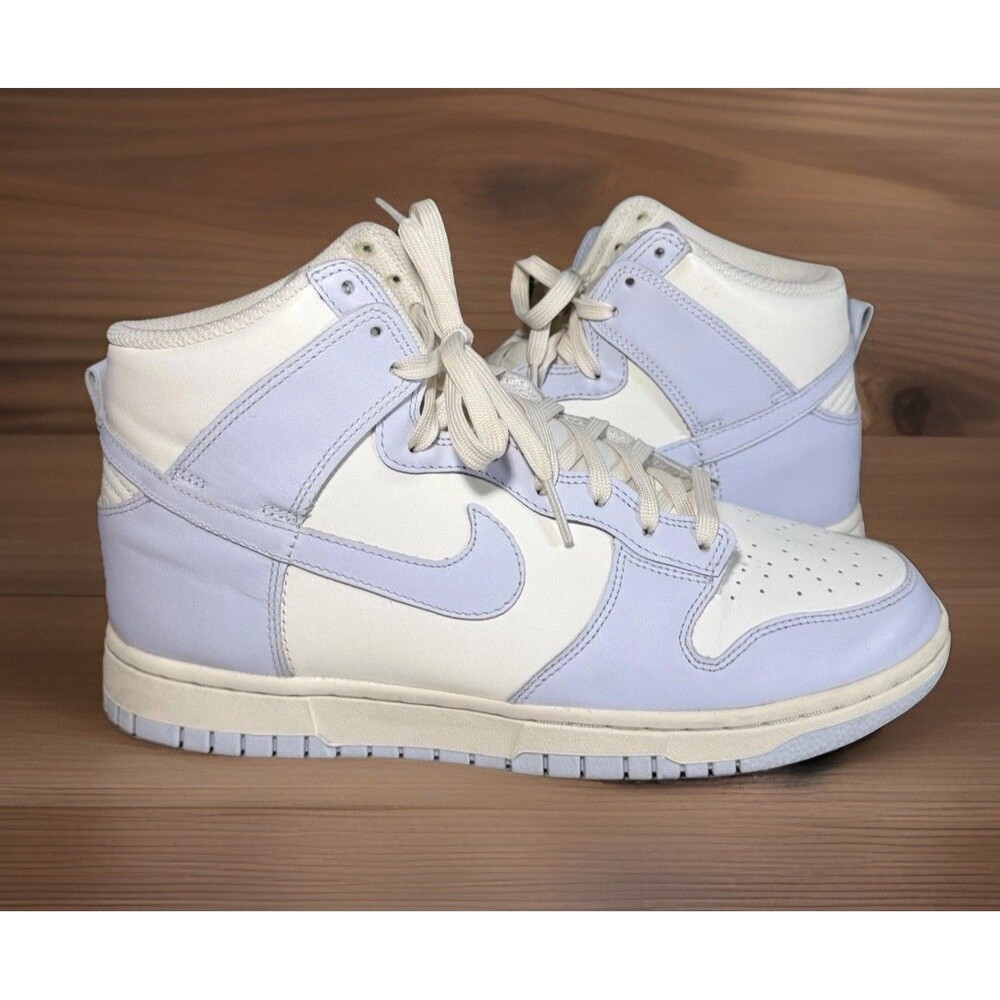 Nike Dunk High Shoes ‘Football Grey’ DD1869-102 Women’s Size‎ 9.5 Pre-Owned